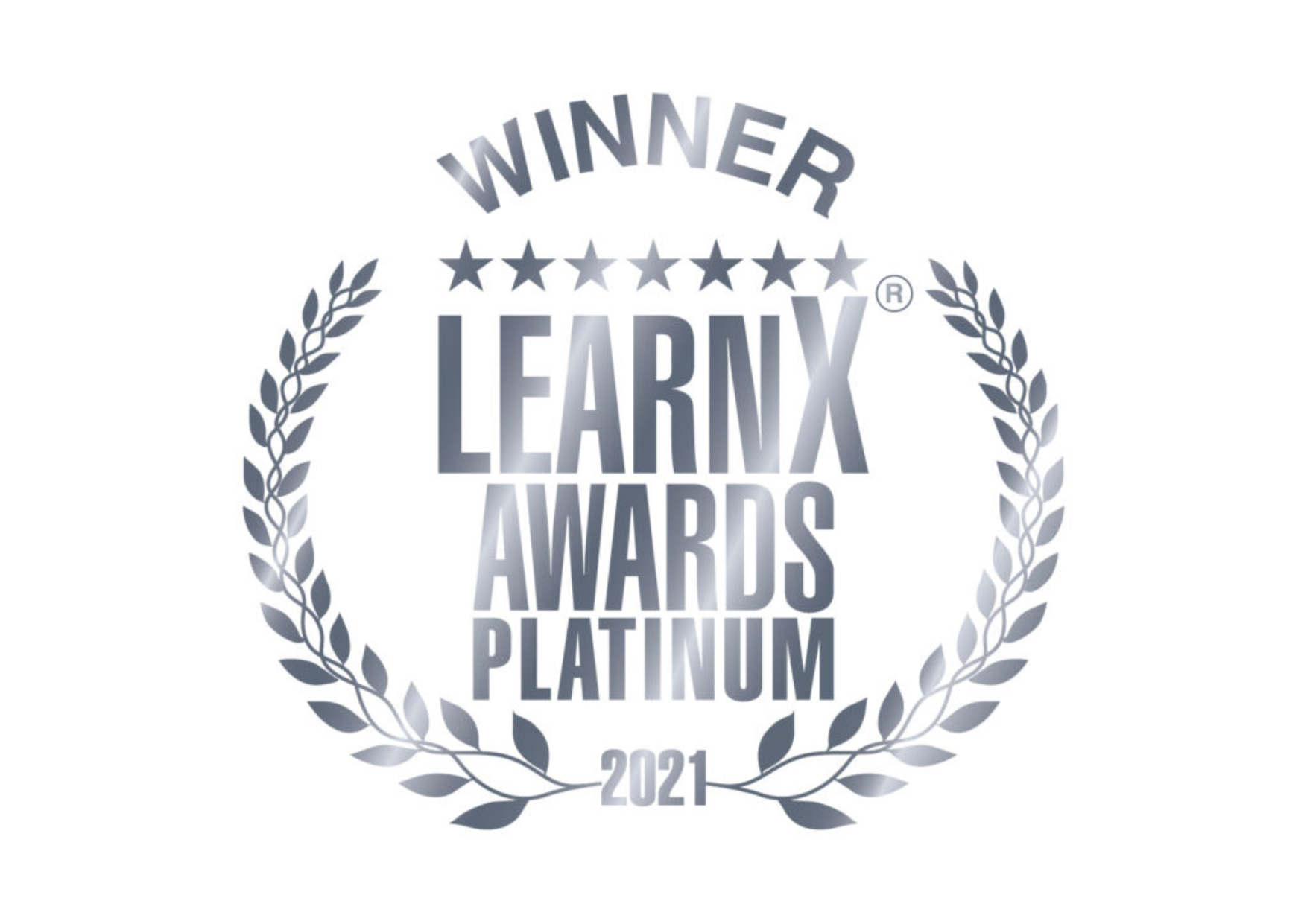Platinum LearnX 2021 Award