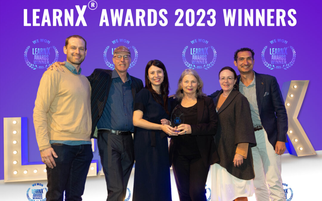 LearnX Awards 2023 recipients.